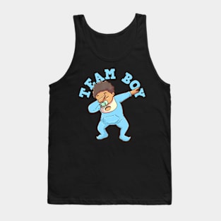 Gender Reveal Team Boy Tank Top